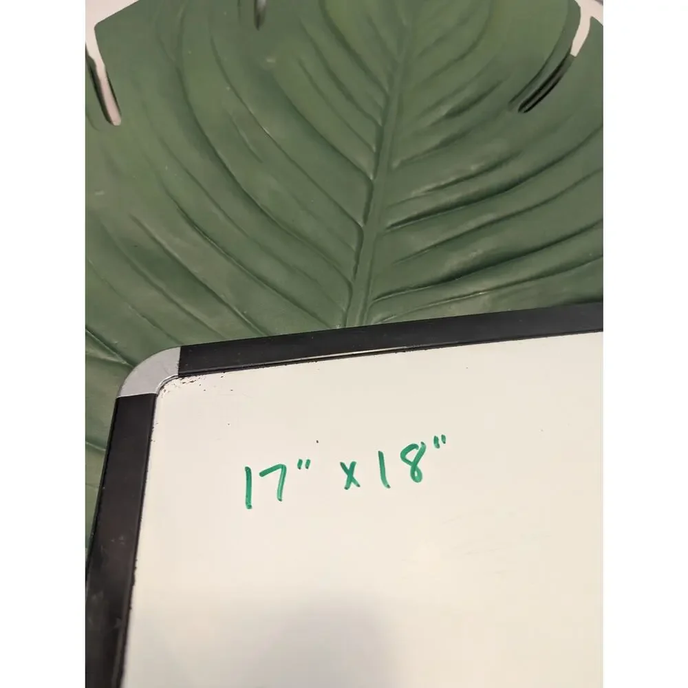 World Market Monstera Leaf Placemats Green Tropical Table Mats set 12 17